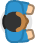 Blue character